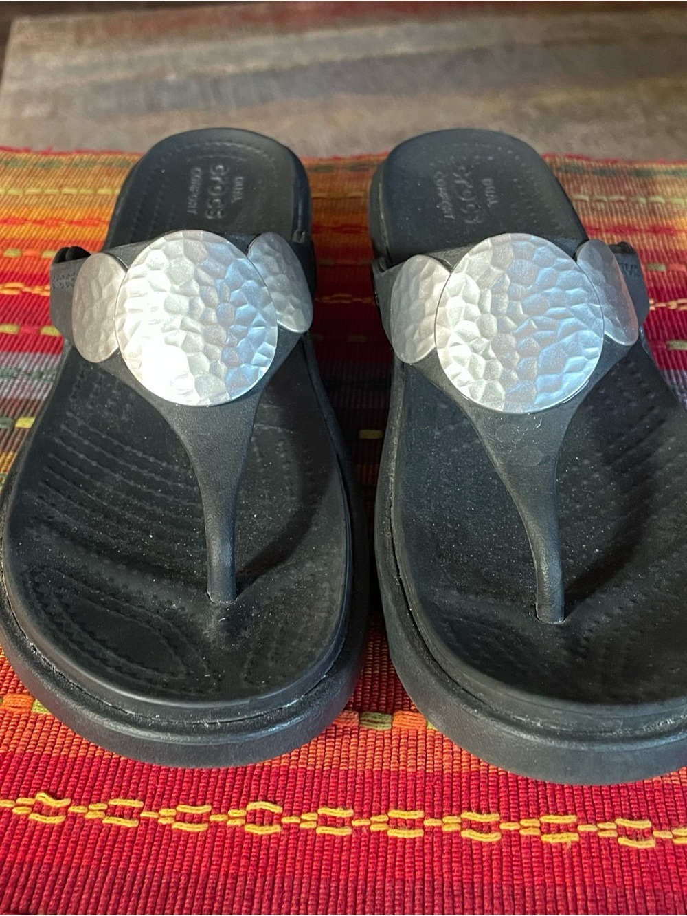 Crocs wedge sandals